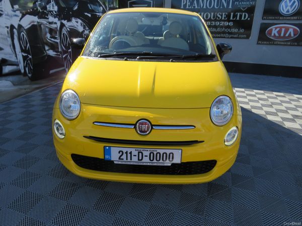 2021 FIAT 500 1.2 AUTO IN FUNKY YELLOW 399740313