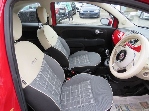 2018 FIAT 500 AUTOMATIC IN LIPSTICK RED 399740667
