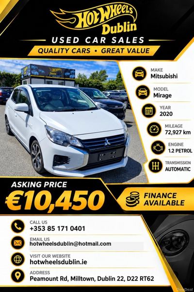 2020 Mitsubishi Mirage Auto 1.2L Fresh Nct 399747261