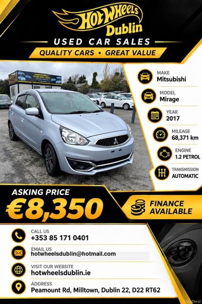 2017 Mitsubishi Mirage Automatic 1.2L Low Miles 399747297