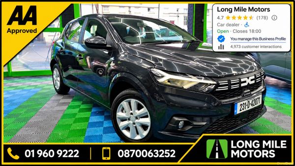 Dacia Sandero 2023 AA Approved 1 Year Warranty 399869309
