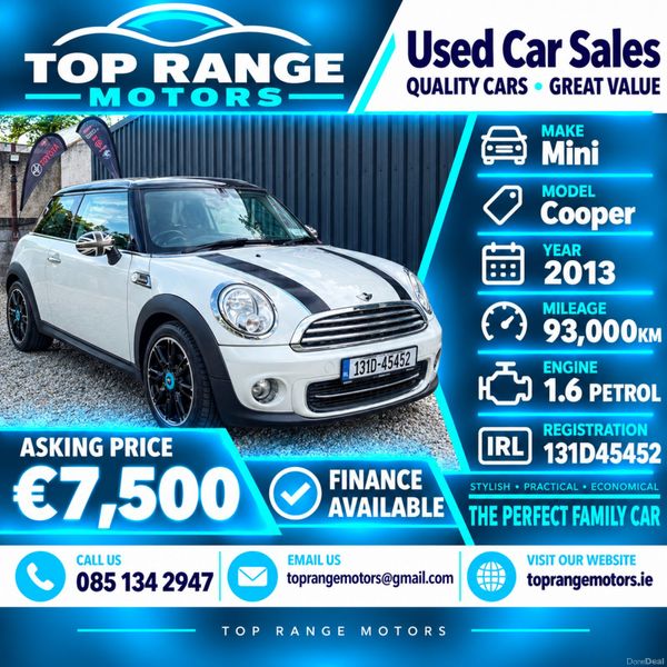 Mini Cooper 2013 399876983