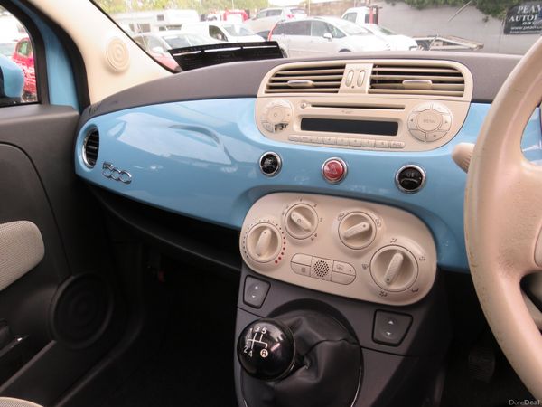 Fiat 500 2014 SKY BLUE NCT & TAX 27 399922693