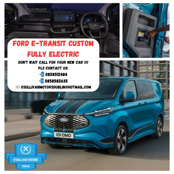 Electric Ford Transit Custom Cars For Sale in Ireland | DoneDeal