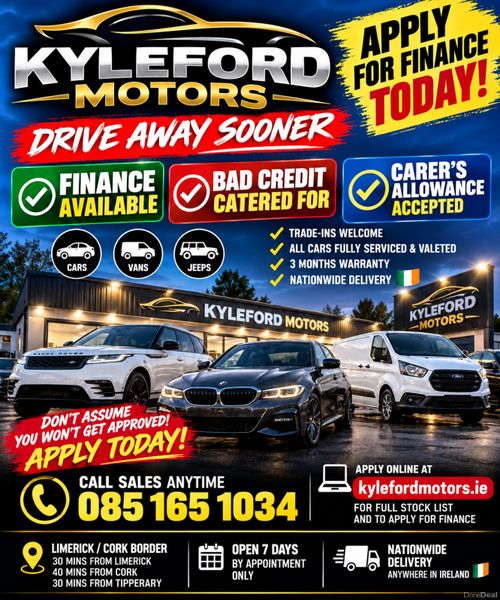 🚗💥 FINANCE AVAILABLE AT KYLEFORD MOTORS! 💥🚗 400682285