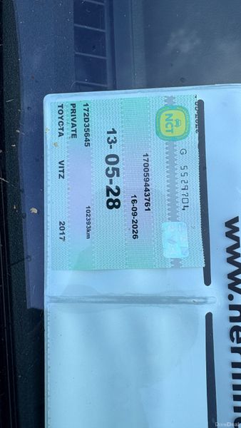 Toyota Vitz 1.5 Hybrid Petrol Auto 2017 400752891