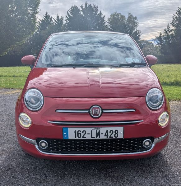 Fiat 500 Lounge Pan roof/ NEW NCT 11/27 / LOW KMS 400711377