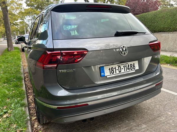 2018 VLOKSWAGEN TIGUAN HIGHLINE PANORAMIC SUNROOF 401345203