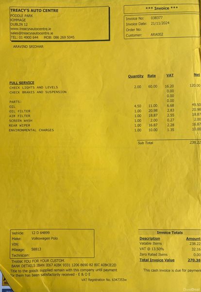 2012 Volkswagen Polo 1.2 Automatic Nct 11/27 401357163