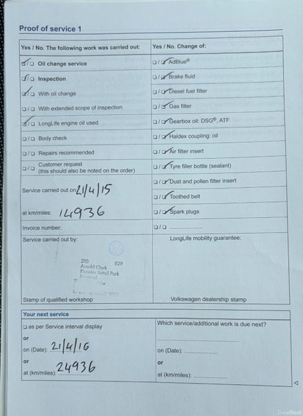 2014 VW Golf 1.6TDI BLUEMOTION Nct 09/27 Tax 10/26 401845851
