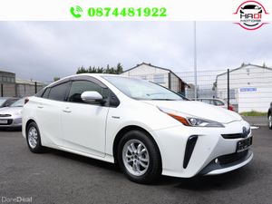 TOYOTA PRIUS 2019 white  hybrid - Image 3