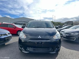 MITSUBISHI MIRAGE BLACK 2014 - Image 2