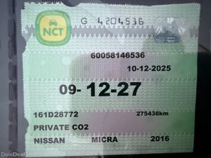 Stunning Micra New: NCT 2027. Clutch Tyres Service - Image 2