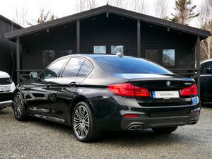 2020 BMW 530e M Sport, Ivory White Leather - Image 4