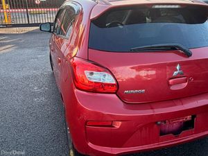 MITSUBISHI MIRAGE 2016 RED - Image 2