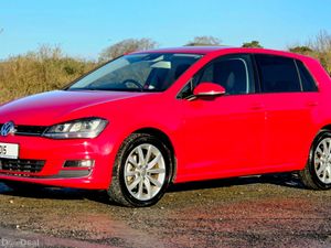 2015 VW GOLF 1.4 Petrol Auto Highline Red - Image 3