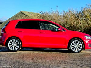 2015 VW GOLF 1.4 Petrol Auto Highline Red - Image 4