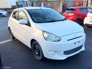 mistubishi mirage 2012 white 0.99L - Image 2