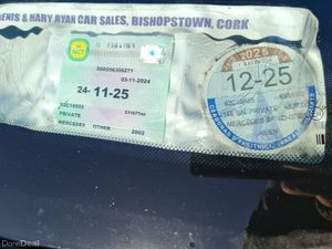 2002 Mercedes-Benz E220cdi read ad - Image 2