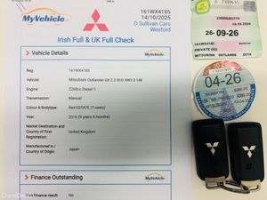 2016 MITSUBISHI OUTLANDER GX 7 SEAT 4WD NCT TAX - Image 4