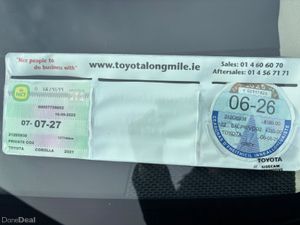 2021 TOYOTA COROLLA LUNA HYBRID NCT 1 OWNER - Image 2