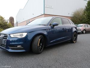 AUDI A3 2015 BLUE - Image 2