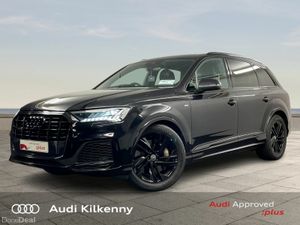 Audi Q7 ** DEPOSIT TAKEN ** 55 TFSI e S Line Black - Image 3