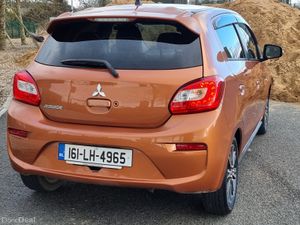Mitsubishi Mirage 2016 automatic nct&tax €6900 - Image 4