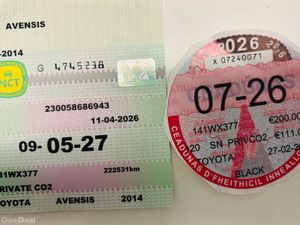 2014 TOYOTA AVENSIS 2.0 D4D FSH TAX NCT 5/27 - Image 2