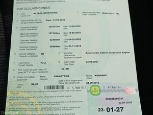 SsangYong Korando 2015 new nct - Image 2