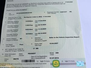 Peugeot 208 2014 Hdi Diesel 1.4 NEW NCT 04-27 - Image 3