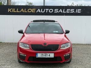 2017 Skoda Octavia VRS 2.0D with sunroof - Image 2