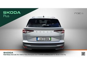 Skoda Enyaq IV 60- SUNSET GLASS-COGNAC LEATHER-ECO - Image 4