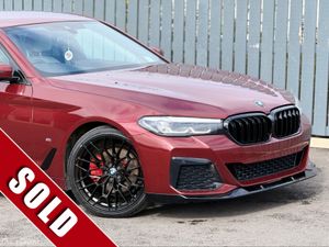 BMW 5-Series BMW INDIVDUAL PAINT AVENTURINE RED - - Image 3