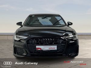 Audi A6 €529 p/m - 40 TDI 204HP S-LINE ** BLACK PA - Image 3