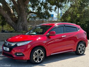 2021 HONDA VEZEL. KEYLESS. BROWN LEATHER. 2 KEYS - Image 3