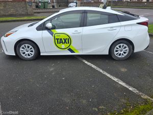 Toyota Prius 2022 Ready Taxi with Plate to Rent - Image 4