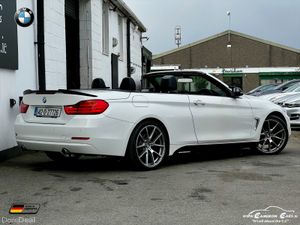 BMW 420d ALPINE WHITE CONVERTIBLE SPORT - Image 3