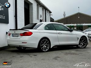 BMW 420d ALPINE WHITE CONVERTIBLE SPORT - Image 4