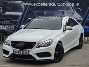 Mercedes-Benz E-Class 2016 AMG COUPE,PANROOF,WHITE - Image 3