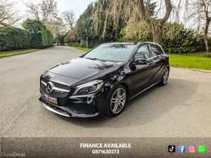 2017 Black Mercedes A Class 1.6 Petrol Auto Style - Image 3