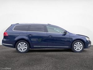 2013 Blue VW Passat Estate - Image 2