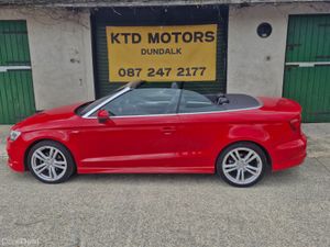 Audi A3 2015 1.6d S Line Cabriolet - Image 3