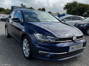 Volkswagen Golf 2019 Blue - Image 3