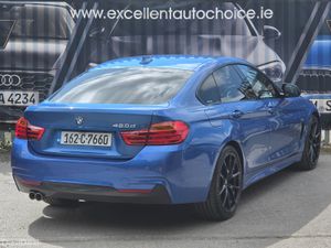 BMW 4-Series 2016 420D MSPORT Estoril-Blue - Image 4