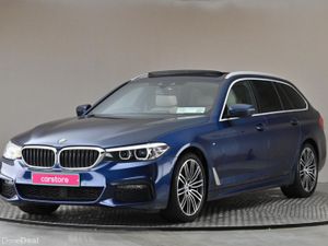 BMW 5-Series 520D M SPORT ZM5T TOURING **BEIGE LEA - Image 3