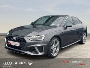 Audi A4 S Line 2.0TDI 163HP Auto - Daytona Grey - - Image 3