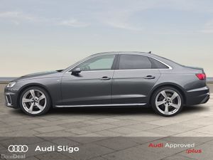Audi A4 S Line 2.0TDI 163HP Auto - Daytona Grey - - Image 4