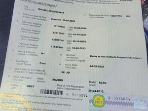 Suzuki Alto 2012 .AUTO nct 24-6-27.0852697260 - Image 2