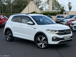221 VW T-CROSS R-LINE 1.0 PETROL AUTOMATIC 116BHP - Image 2